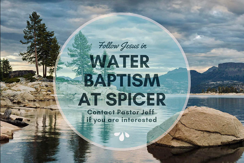 Water Baptism Invitation 2024